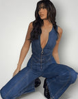CAPRI | DENIM JUMPSUIT – fra Nordic Boutique & Co. | Nordic Boutique & Co.