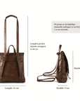 HARPER | MULTIFUNKSJONELL RETRO RYGGSEKK – fra Nordic Boutique & Co. | Nordic Boutique & Co.