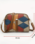 LUNA | PATCHWORK MINI CROSSBODY - VESKE – fra Nordic Boutique & Co. | Nordic Boutique & Co.