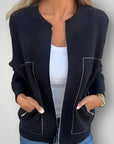 SYLVIE | JAKKE MED GLIDELÅS – fra Nordic Boutique & Co. | Nordic Boutique & Co.
