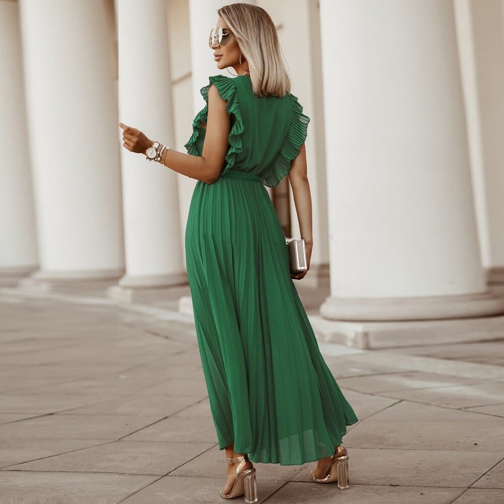 ADELE | KJOLE MED V - HALS – fra Nordic Boutique & Co. | Nordic Boutique & Co.