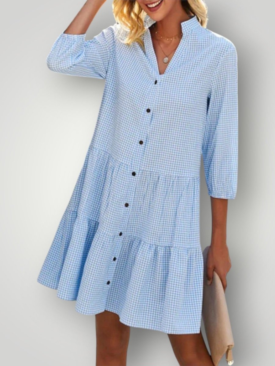 ADELINE | STILIG RUFFLEKJOLE – fra Nordic Boutique & Co. | Nordic Boutique & Co.