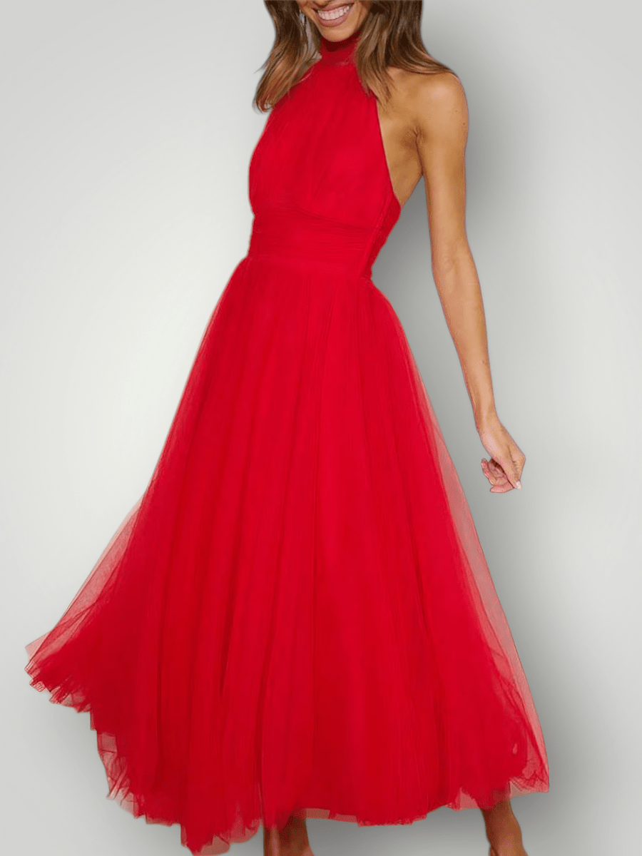 AMARA | HALTER MAXI - KJOLE – fra Nordic Boutique & Co. | Nordic Boutique & Co.