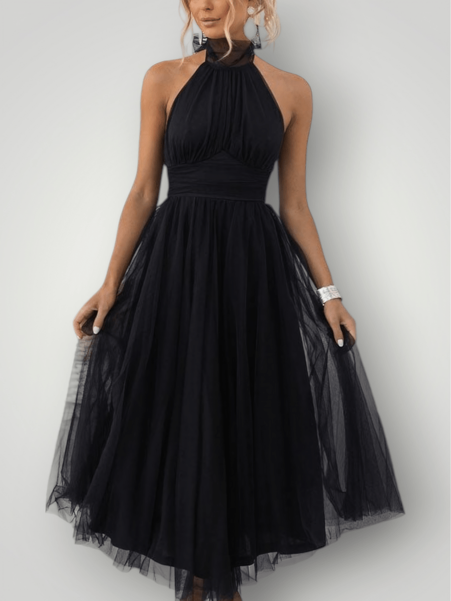 AMARA | HALTER MAXI - KJOLE – fra Nordic Boutique & Co. | Nordic Boutique & Co.