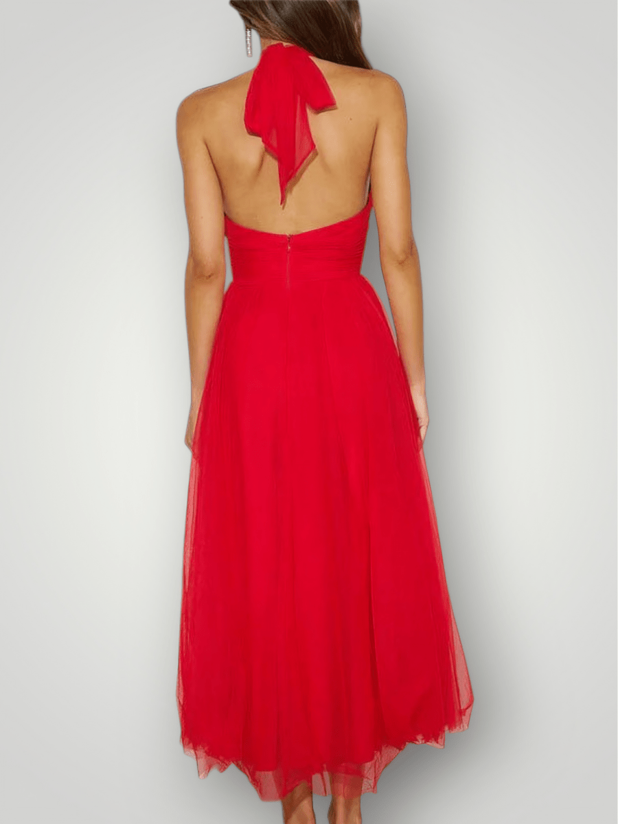 AMARA | HALTER MAXI - KJOLE – fra Nordic Boutique & Co. | Nordic Boutique & Co.