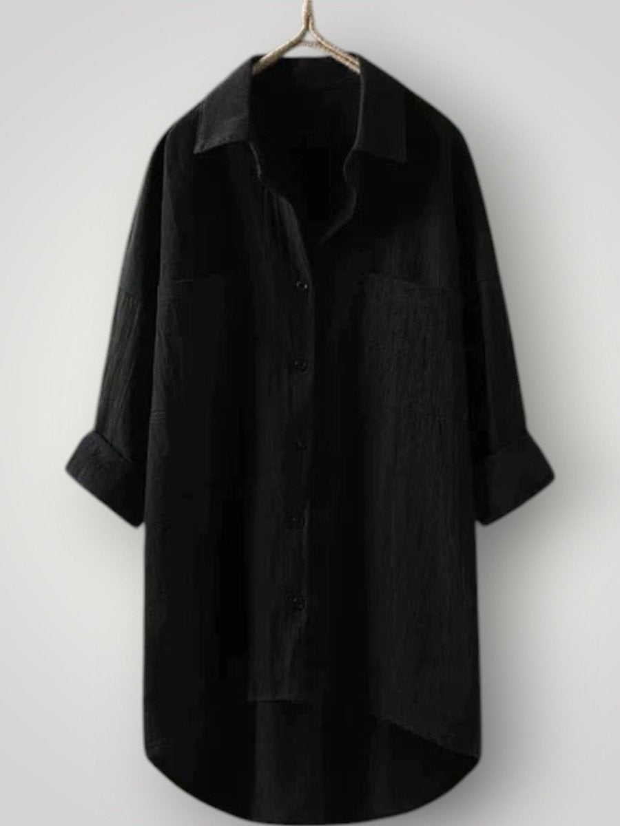 ANGELINA | LANGERMET SKJORTE – fra Nordic Boutique & Co. | Nordic Boutique & Co.