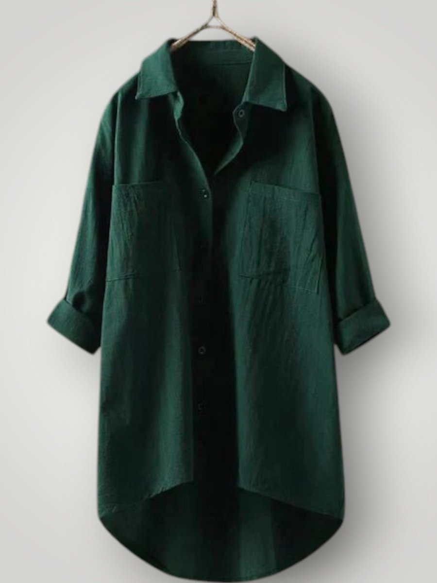 ANGELINA | LANGERMET SKJORTE – fra Nordic Boutique & Co. | Nordic Boutique & Co.