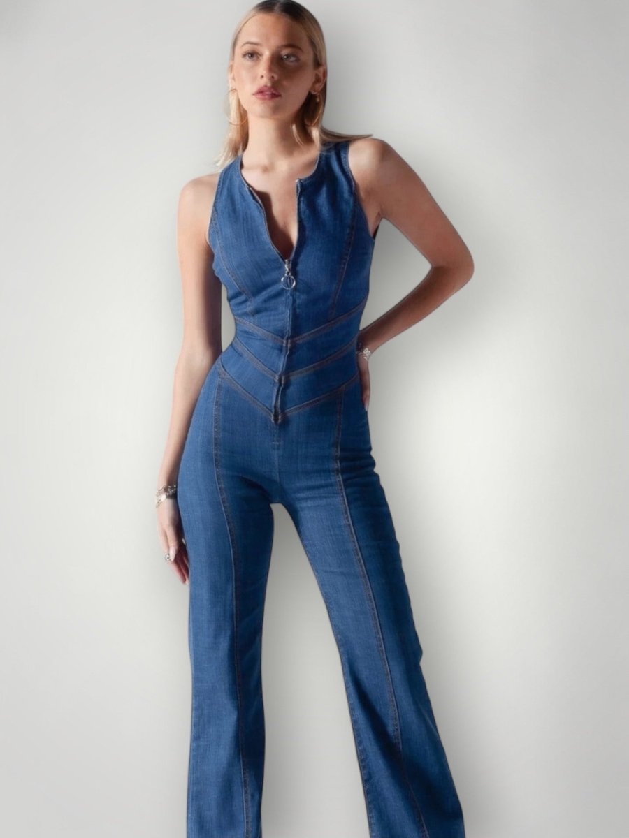 CAPRI | DENIM JUMPSUIT – fra Nordic Boutique & Co. | Nordic Boutique & Co.