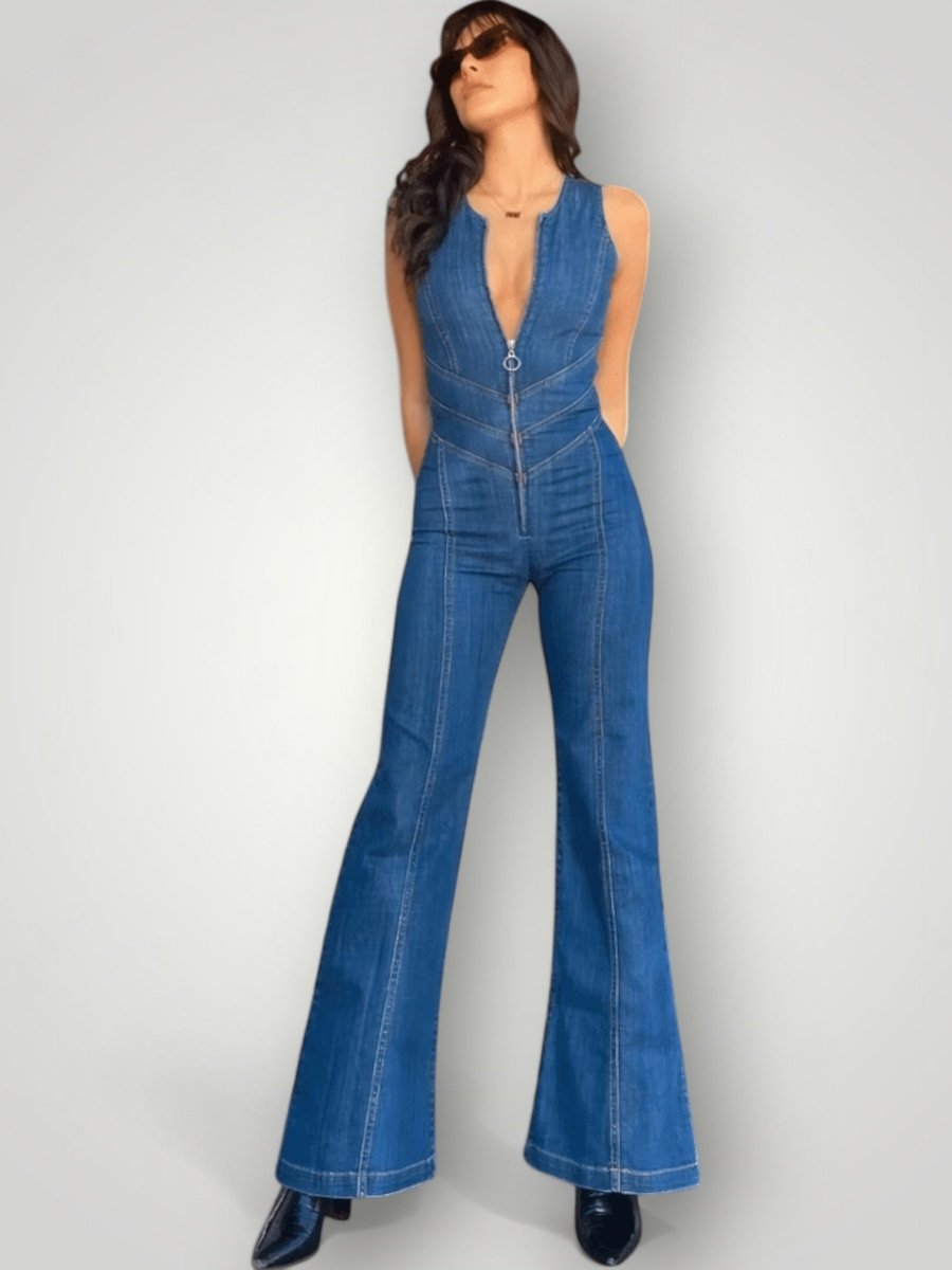 CAPRI | DENIM JUMPSUIT – fra Nordic Boutique & Co. | Nordic Boutique & Co.