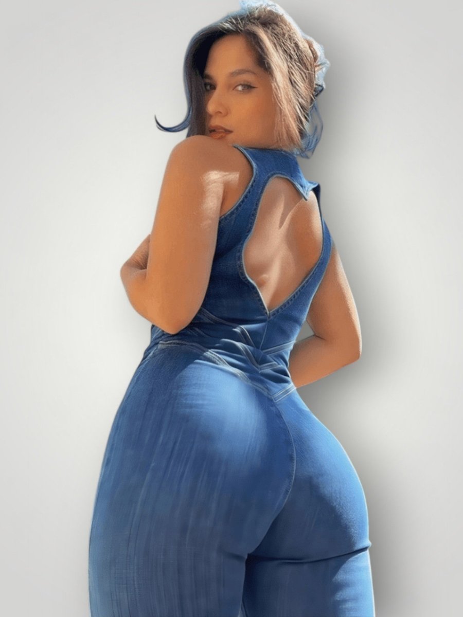 CAPRI | DENIM JUMPSUIT – fra Nordic Boutique &amp; Co. | Nordic Boutique &amp; Co.