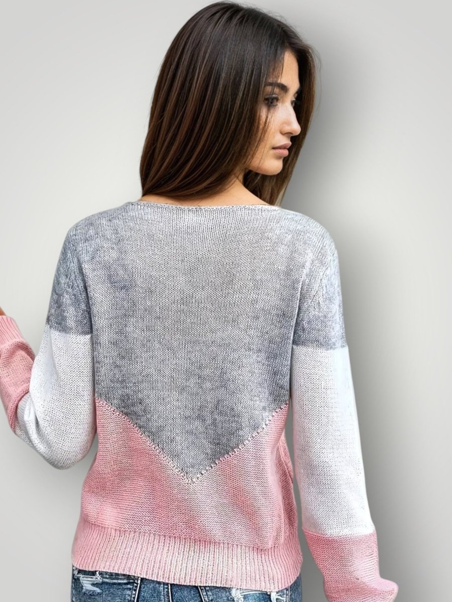 DONATELLA | UFORMELL STRIKKET GENSER - Nordic Boutique & Co.