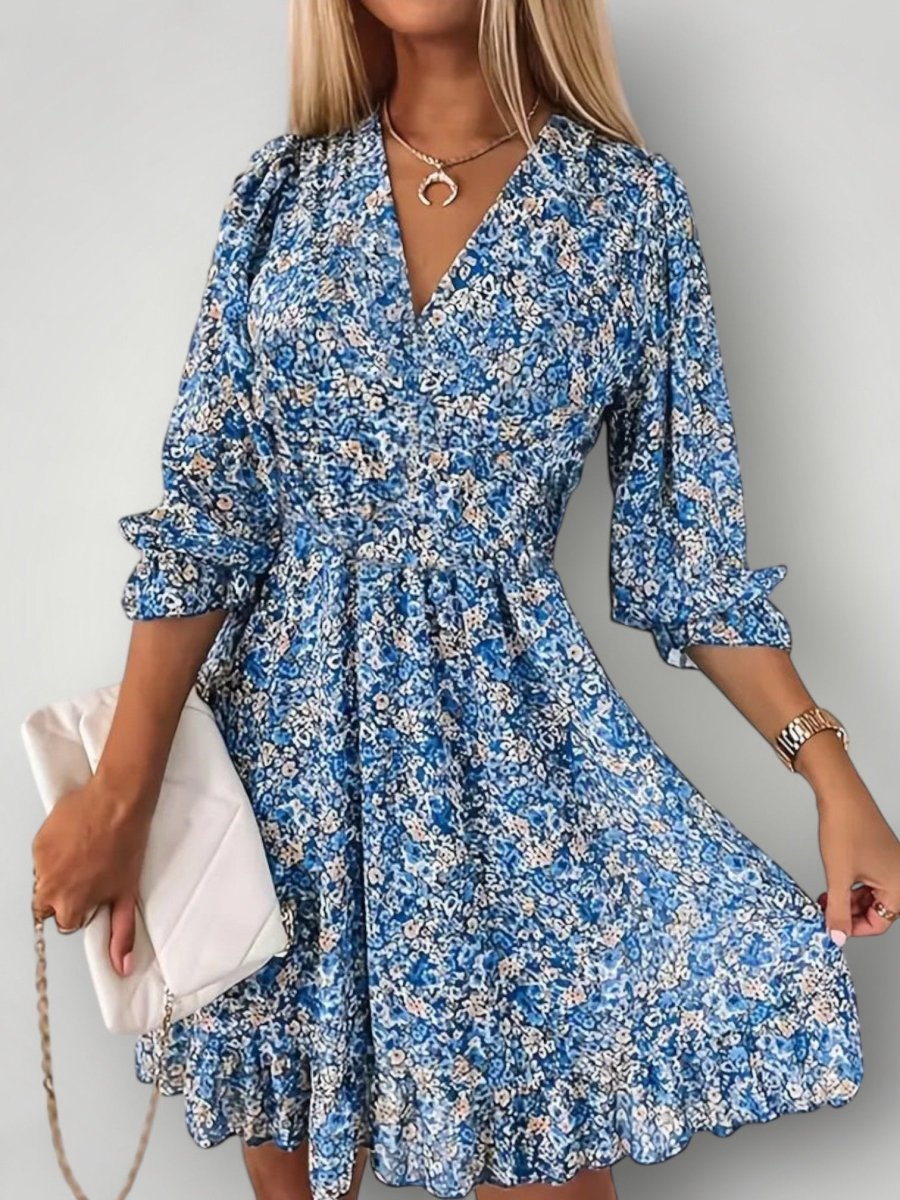 ELISE | BLOMSTERKJOLE – fra Nordic Boutique & Co. | Nordic Boutique & Co.
