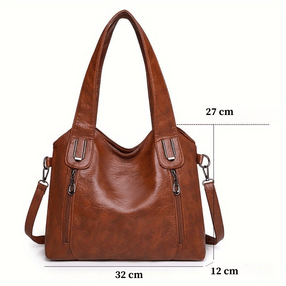 EMMA | RETRO TOTE SKULDERVESKE – fra Nordic Boutique & Co. | Nordic Boutique & Co.