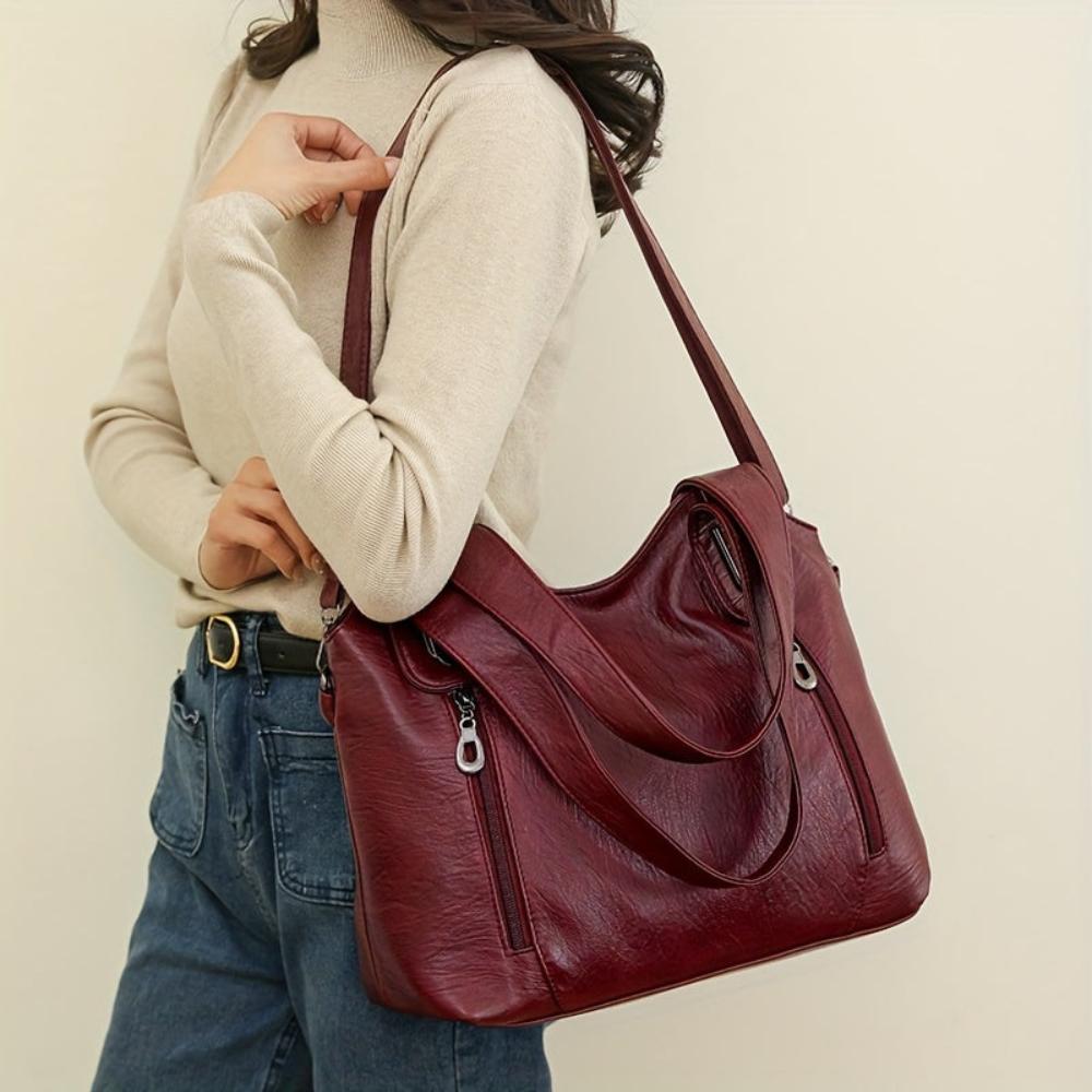 EMMA | RETRO TOTE SKULDERVESKE – fra Nordic Boutique & Co. | Nordic Boutique & Co.