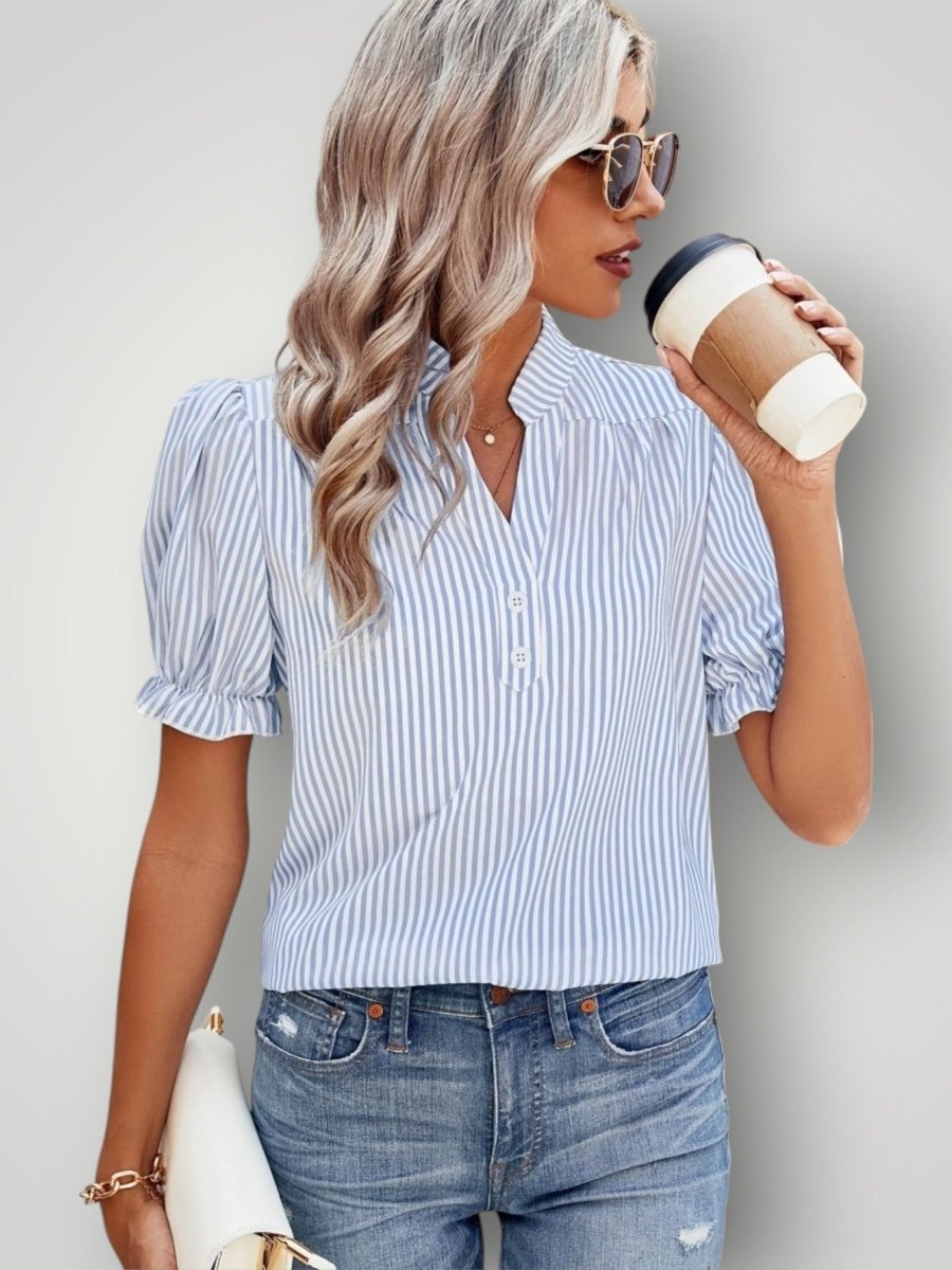 EMMA | STRIPET BLUSE – fra Nordic Boutique & Co. | Nordic Boutique & Co.