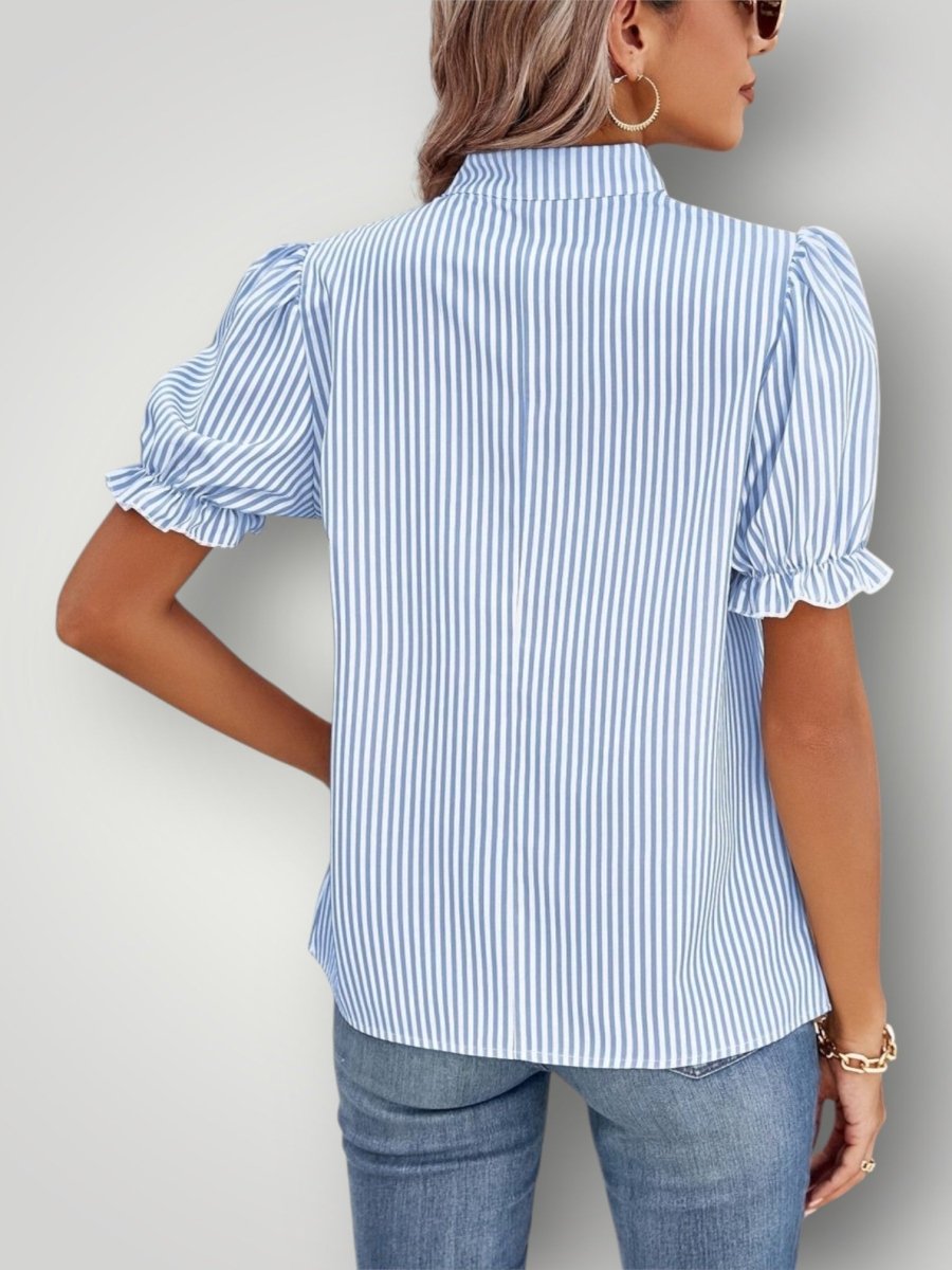 EMMA | STRIPET BLUSE – fra Nordic Boutique & Co. | Nordic Boutique & Co.