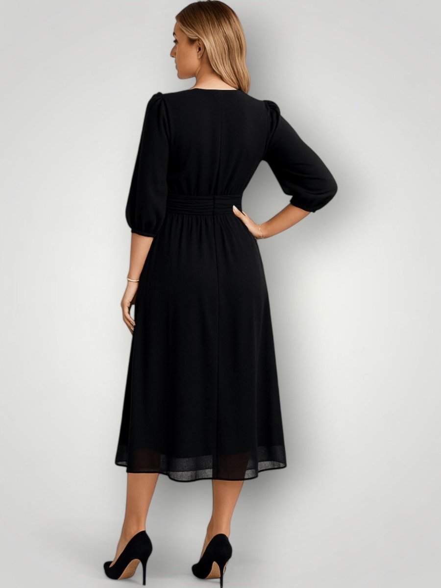 FAY | ELEGANT CHIFFONKJOLE – fra Nordic Boutique & Co. | Nordic Boutique & Co.