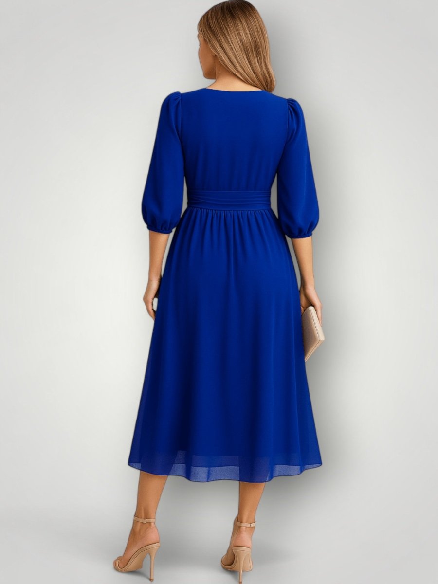 FAY | ELEGANT CHIFFONKJOLE – fra Nordic Boutique & Co. | Nordic Boutique & Co.