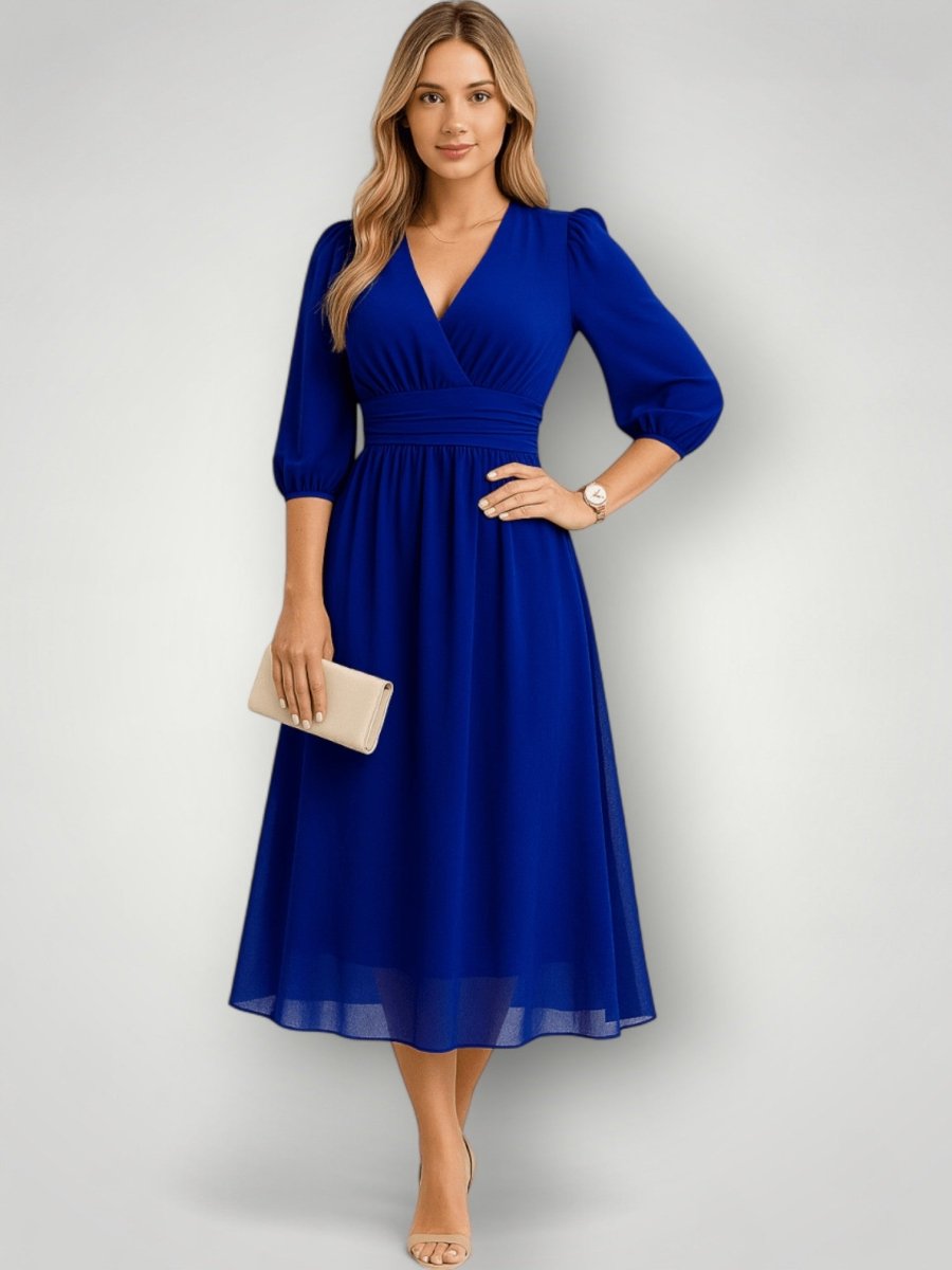 FAY | ELEGANT CHIFFONKJOLE – fra Nordic Boutique & Co. | Nordic Boutique & Co.