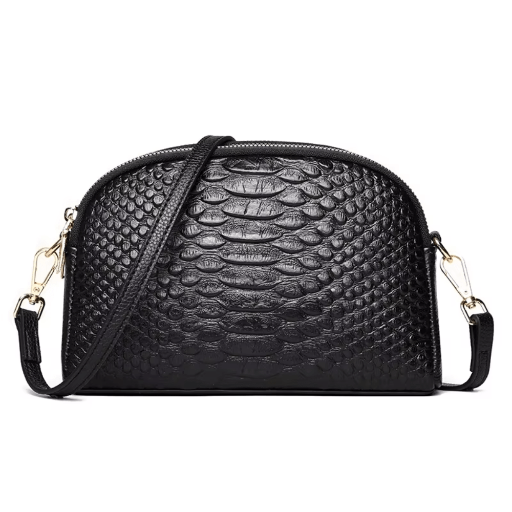 ISABELLA | KROKODILLEMØNSTRET MINI CROSSBODY - VESKE – fra Nordic Boutique & Co. | Nordic Boutique & Co.