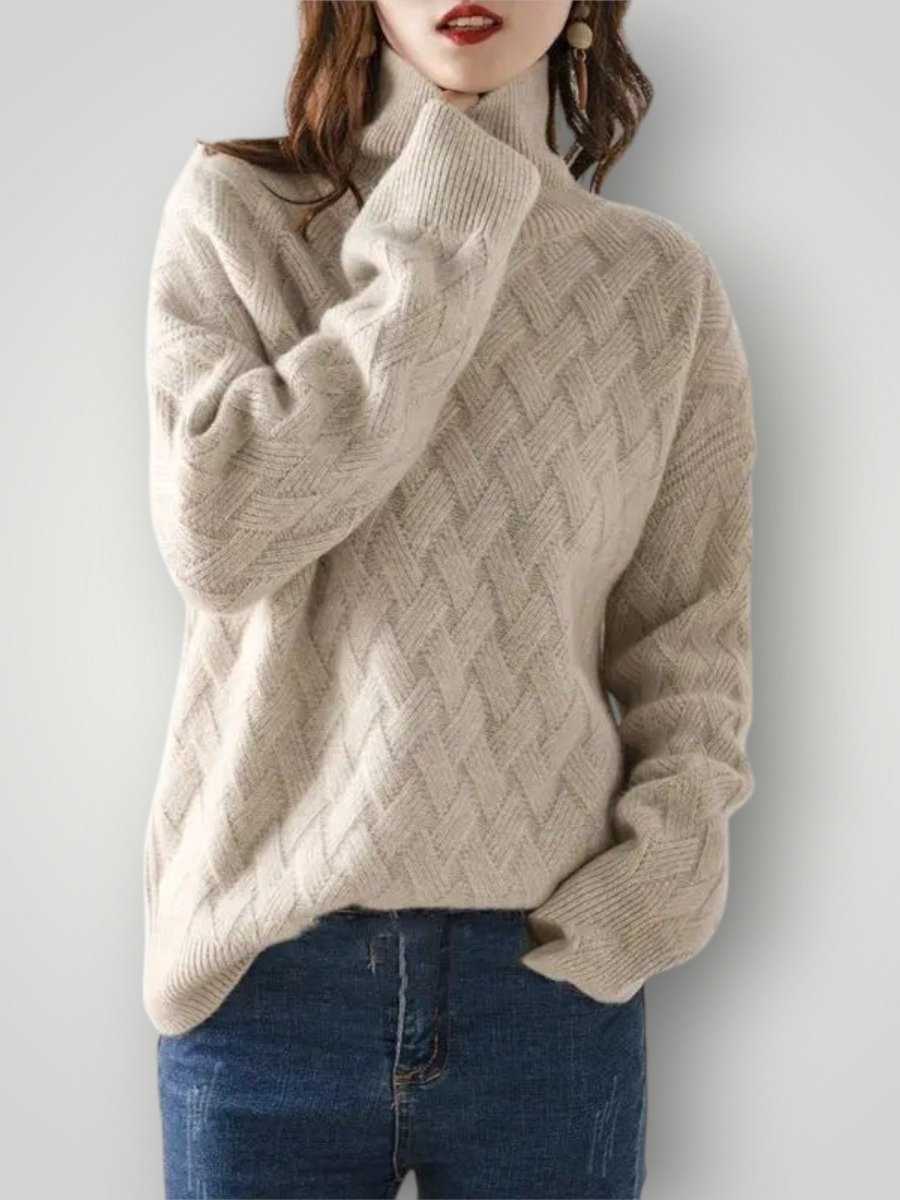 KAYLA | STRIKKET GENSER - Nordic Boutique & Co.