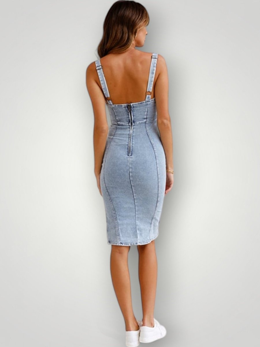 LENE | DENIMKJOLE – fra Nordic Boutique & Co. | Nordic Boutique & Co.