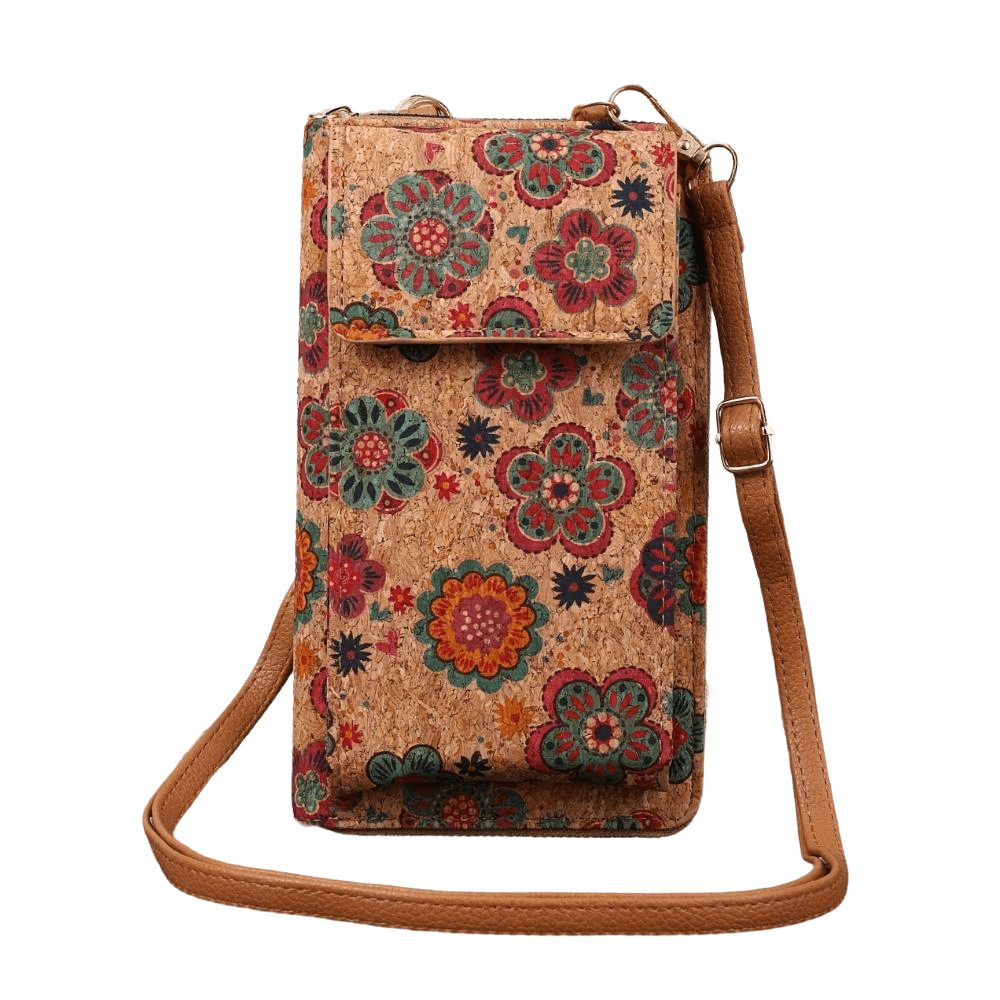LILA | BOHO BLOMSTER CROSSBODY LOMMEBOK – fra Nordic Boutique & Co. | Nordic Boutique & Co.