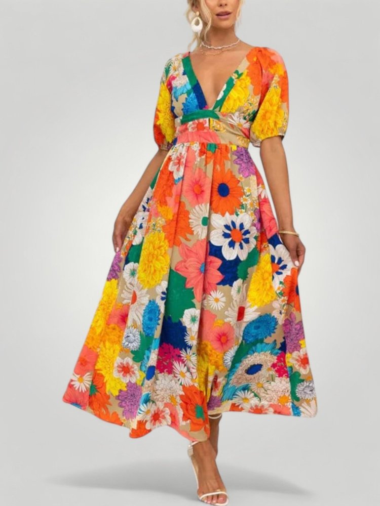 LINNEA | BLOMSTERKJOLE - Nordic Boutique & Co.
