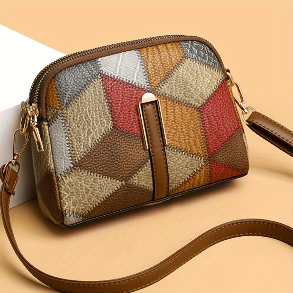 LUNA | PATCHWORK MINI CROSSBODY - VESKE – fra Nordic Boutique &amp; Co. | Nordic Boutique &amp; Co.