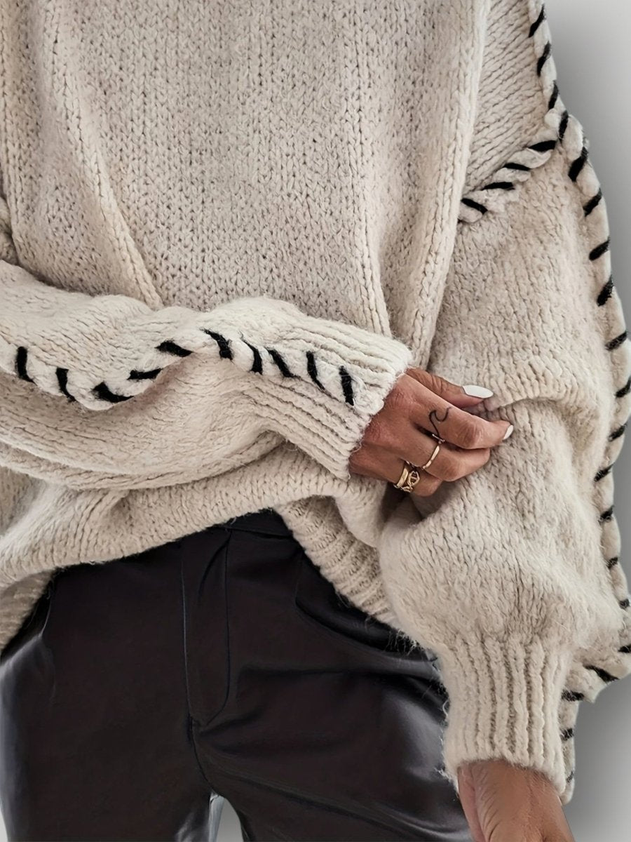 MARI | ELEGANT STRIKKEGENSER - Nordic Boutique & Co.