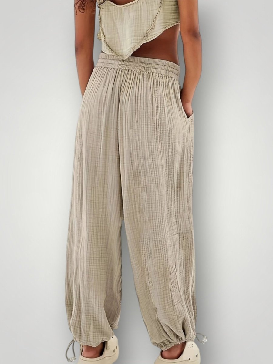 MIA | ELASTISKE BUKSER – fra Nordic Boutique & Co. | Nordic Boutique & Co.