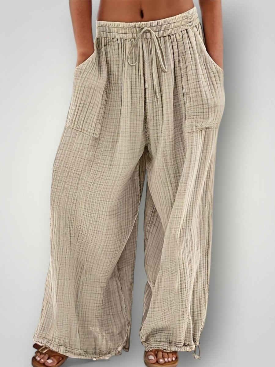 MIA | ELASTISKE BUKSER – fra Nordic Boutique & Co. | Nordic Boutique & Co.