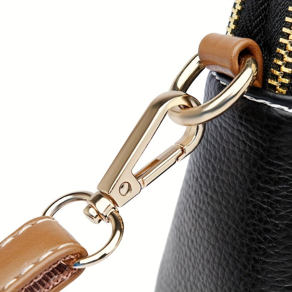 MILA | LITCHI EMBOSSED CROSSBODY - VESKE – fra Nordic Boutique & Co. | Nordic Boutique & Co.