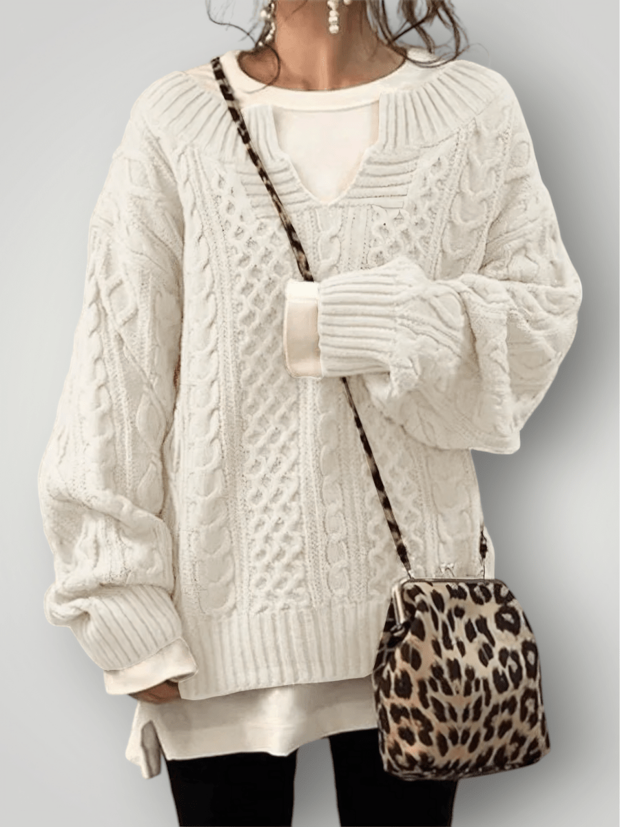 OTILIE | STRIKKET GENSER - Nordic Boutique & Co.