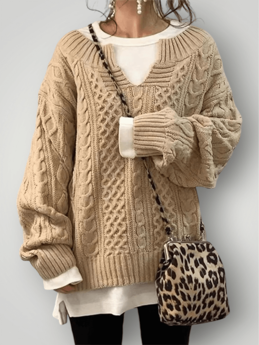 OTILIE | STRIKKET GENSER - Nordic Boutique & Co.