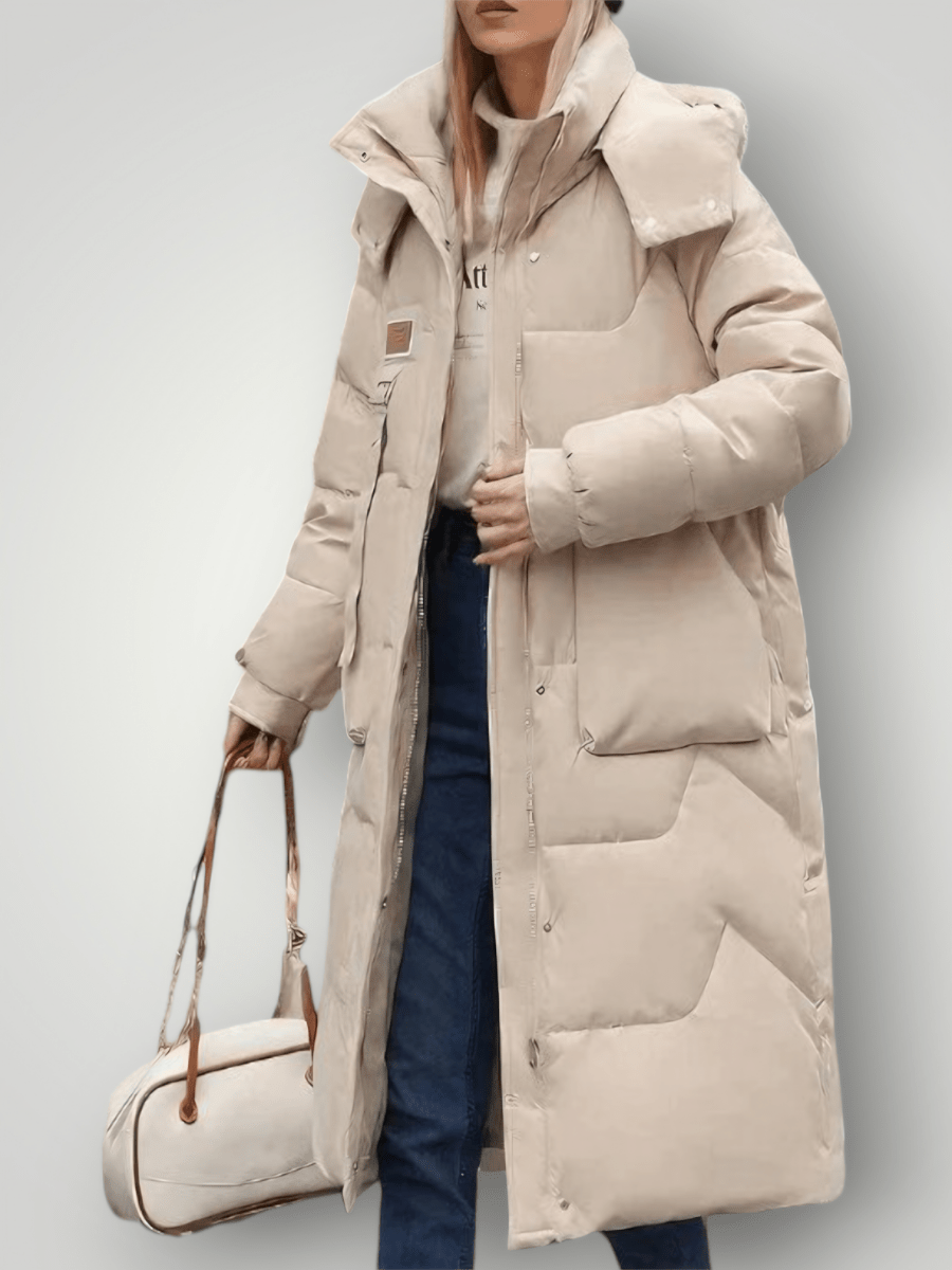 RITA | QUILTET VINTER PARKA – fra Nordic Boutique & Co. | Nordic Boutique & Co.