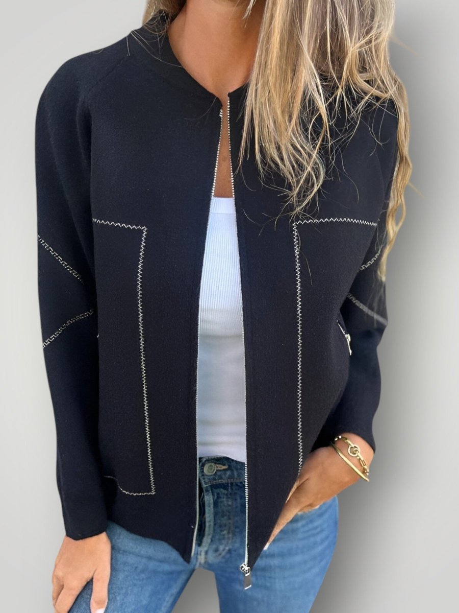 SYLVIE | JAKKE MED GLIDELÅS – fra Nordic Boutique & Co. | Nordic Boutique & Co.