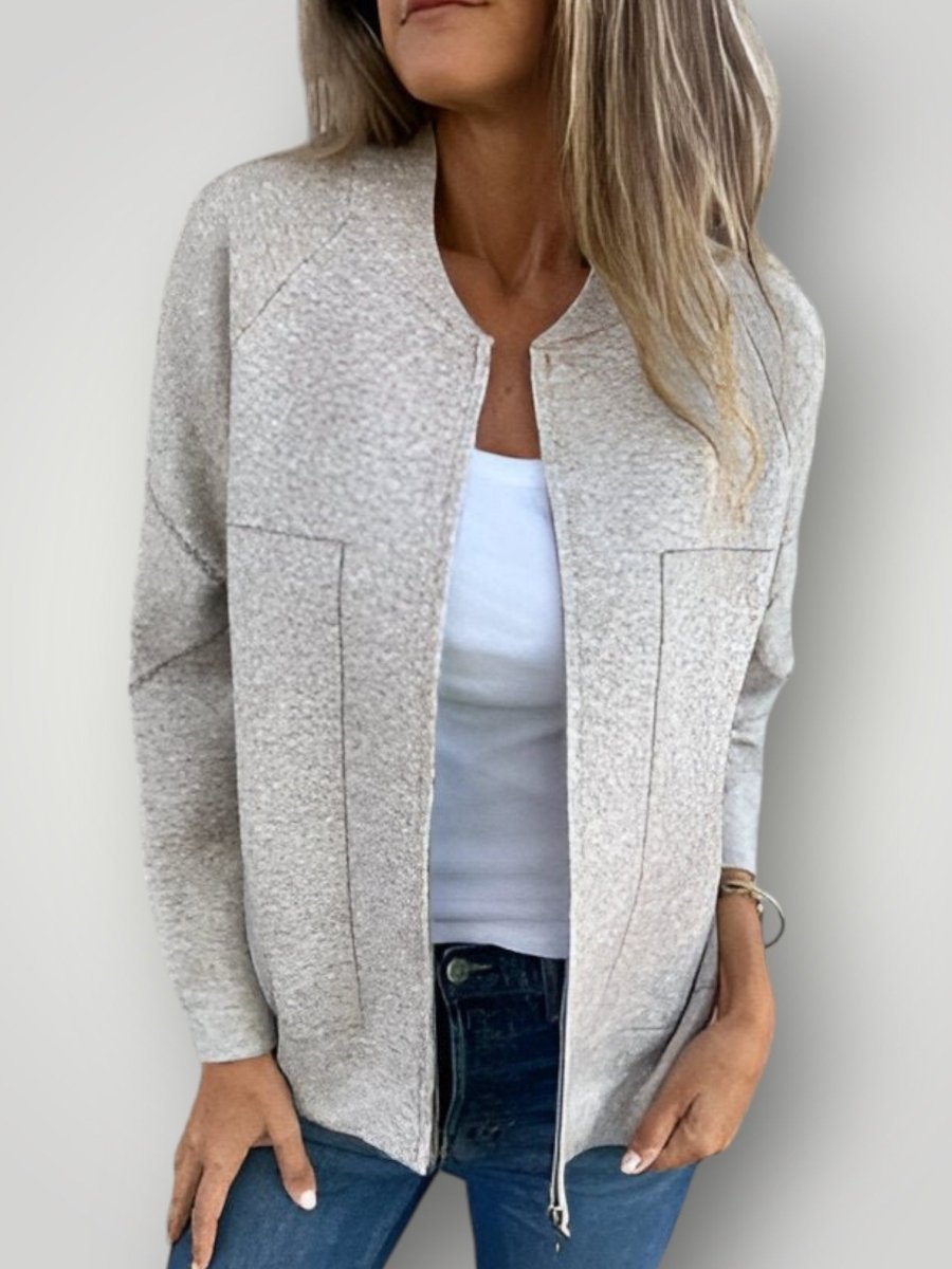 SYLVIE | JAKKE MED GLIDELÅS – fra Nordic Boutique & Co. | Nordic Boutique & Co.