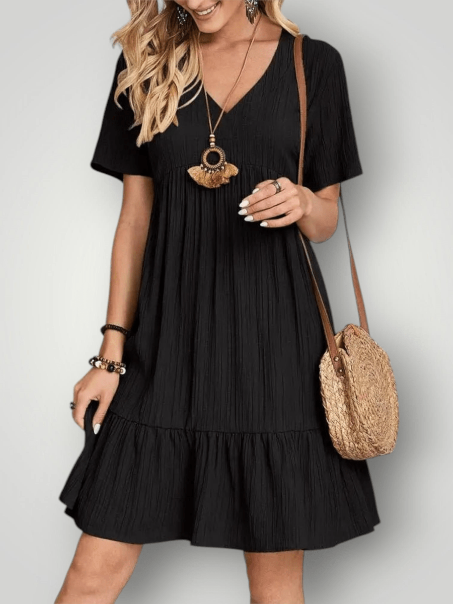 VIVIENNE | V - HALS SOMMERKLEDD - Nordic Boutique &amp; Co.